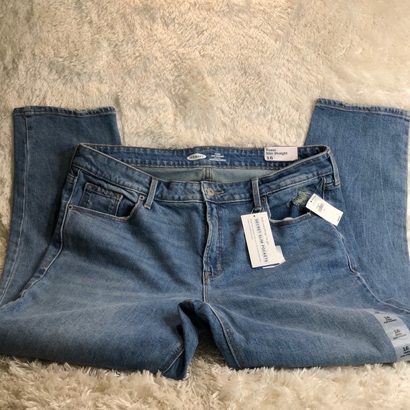 Old Navy Denim - COPY - OLD NAVY Power Slim Straight Jeans